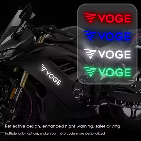 2PCS/SET Color - Diverse Reflective VOGE Bike Stickers, Ideal for Personalizing VOGE Motorcycles