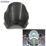 85-07 VMAX1200 VMAX1300 Windshield ABS Plastic Windscreen Wind Mounting w/ Mount Bracket For Yamaha 