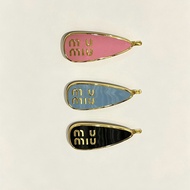 M Home Water Drop One-word Clip Letter Hair Clip Miss Musey Bangs Broken Hair Accessories Simple All