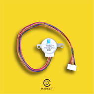 Motor Swing LG 24BYJ48 Soket Besar β Dinamo Penggerak Ayunan AC Indoor Original