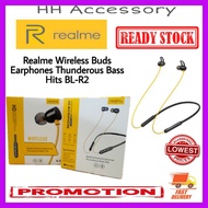 Realme Buds Wireless Pro BL-R2 Thunderous Bass Hits Realme Earbuds Bluetooth Sport Bluetooth Necklac