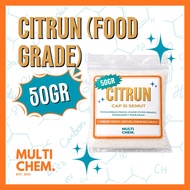 Citrun 50 GR - Food Additive for Acid Acidity Regulator