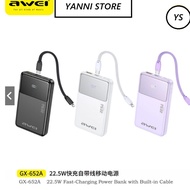 Awei GX-652A 10000mAh Powerbank 22.5W Fast Charging