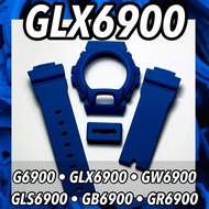BNB • G6900 • GLX6900 • GW6900 • GLS6900 •GB6900 • GR6900 / SOLID BLUE MATTE BAND & BEZEL / TALI JAM