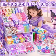 DIY Goo Card Set Three-layer Storage Box Hand Account Sticker Guka Sticker Goo Chuck Card Gift Cute 