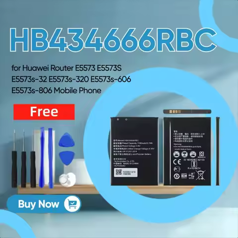 HB434666RBC 3000mAh Battery for Huawei Router E5573 E5573S E5573s-32 E5573s-320 E5573s-606 E5573s-80