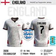 Kane#9 Bellingham#10 Saka#7 England Three Lions Jersey COD On Hand 2026 World Cup Free Custom Name N