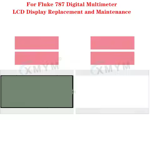 For Fluke 787 Digital Multimeter LCD Display Replacement and Maintenance