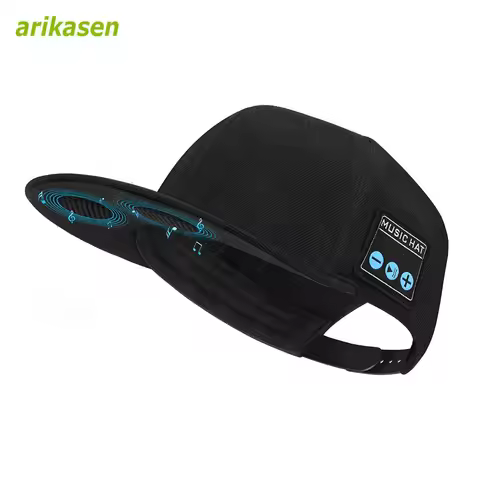 Hat with Bluetooth Speaker Adjustable Wireless Smart Speakerphone Cap for Outdoor Sport Wireless Blu