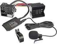 BlueMusic Bluetooth Hands-Free Music Adapter Compatible with BMW E39 X5 E53 Z4 E85 E86 X3 E83 Flat P