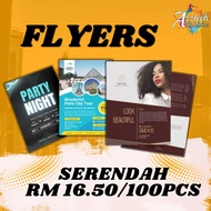 Printing Flyers A4 A5 I Artpaper 105gsm 128gsm I Simili 80gsm 70gsm