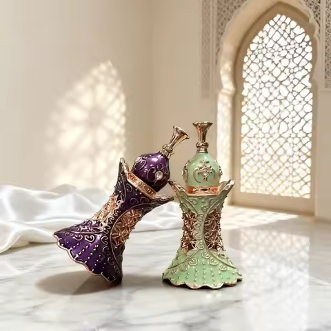 Skincare Parts 3ml Essential Oil Bottles Dubai Style Arabian Style Bottle Luxury Premium Refillable 