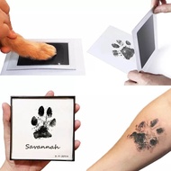 1PC Super Large Pet Dog Cat Baby Handprint Footprint Contactless Stamp Pad Non-toxic Mess-free Baby DIY Hand Footprint Kit Ink