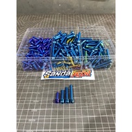 TITANIUM BOLT M5x10 THREAD 8 LENGTH 1CM TITANIUM UMBRELLA BOLT M5 THREAD 8 LENGTH 10 20 25 30 TITANI