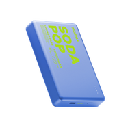 MOMAX - 10000mAh 磁吸無線吸流動電源 1-Power Pass (藍色)