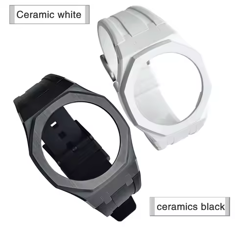 GA2100 Ceramic Case Conversion Kit for Casio GA-2100 GA-2110 GA-B2100 Fluororubber Watch Strap Conve