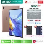 【2022 TOP6】 JOKSAP S30 Tablet PC 10.1 Inches FHD Android 11 5G WiFi Dual SIM 4G Type C 8800mAh Battery Gaming Tablets Online Meeting For Student 8GB RAM 128GB 256GB 512GB ROM