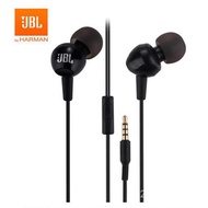 JBL C100SI 3.5mm Wired Bass Stereo Earphones With Mic For Universal Mobile Phone Nauw
