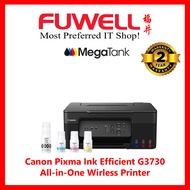 FUWELL - Canon Pixma Ink Efficient G3730 [Print | Scan | Copy] Megatank All In One Wireless Printer