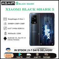 CN Version  Xiaomi Black Shark 5 Pro China Rom Snapdragon 8 Gen 1 5G สมาร์ทโฟน 6.67‘’ 120W 4650 mAh BlackShark Google Play