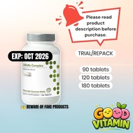 [OCT2026] SHAKLEE Alfalfa Complex | TRIAL REPACK | Milkbooster Jamu Moden