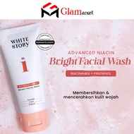 GLAM - WHITE STORY Brightening Facial Wash - Facial Cleanser for Bright & Glowing Skin