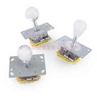 【Flash sale】 4 8 Way Rgb Color Clear Oval Crystal Arcade Joystick Microswitch For Arcade Fishing Game Machines Parts