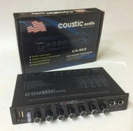 PROMO- PARAMETRIK / PRE AMP / EQUALIZER COUSTIC AUDIO CA - 803 BISA KARAOKE