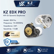 KZ EDX/EDX Pro Dynamic In Ear Earphone Orignial 1DD HIFI In Ear Earphon Gaming Earphone With Mic