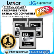 Lexar 512GB 256GB 128GB CFexpress Type B Silver Memory Card 8K RAW & XQD Camera Backward Compatible