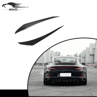 Dry Carbon Fiber Front Bumper Canards for Porsche 911 991 Turbo S 2-Door 2014-2015