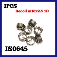 1pcs recoil m18x2.5 1D helicoil recoil thread repair not m6x1.0 not m8x1.25