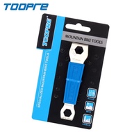 TOOPRE Bicycle 1 PCS Foldable Bicycle Nail Plate Dental Plate Screw Bolt Wrench Repair Tool