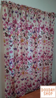 TROPICAL NO RING CURTAIN / GEENA FABRIC / SINK / DOOR AND WINDOW CURTAIN / KURTINA/ VARIOUS DESIGN