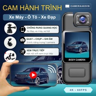 Mini Dash Camera 60fps Frame, 180 Degree Rotation Angle - Motorcycle and Car Dash Camera