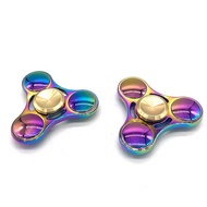 UFO Colorful Fidget Spinner Trefoil Fidget Spinner Decompression Toy