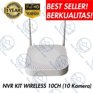 NVR WIRELESS KIT 10CH CHANNEL not 8CH NOW