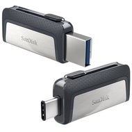 Flashdisk Sandisk 128Gb Ultra Dual Usb Drive Type-C - Sdddc2-128G -