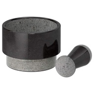 IKEA (IKEA) ADELSTEN 20201620 Pestle &amp; Mortar, Marble Black