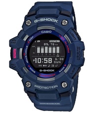 太子/銅鑼灣門市 Casio G-Shock牙 藍芽 Blue Tooth BlueTooth 計步器 卡路里計算 藍綠色 超大錶徑 GBD GBD100 GBD1002 GBD GBD-100 GB