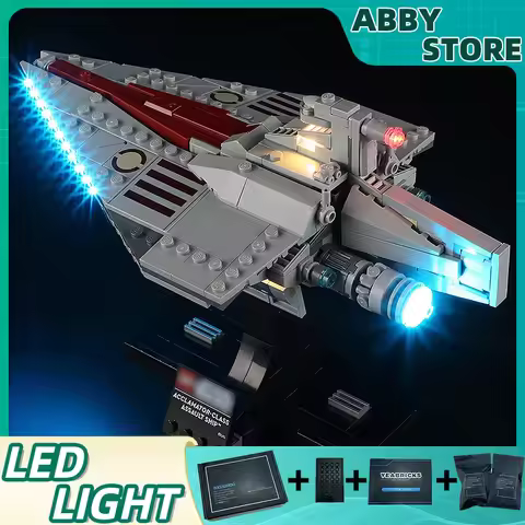 DIY LED Light Kit For LEGO 75404 Cheering level assault ships (Only LED Light,Without Blocks Model)