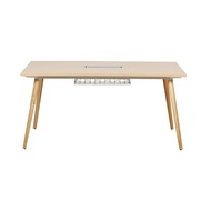 โต๊ะประชุม2-4ที่นั่ง โอ๊คอ่อน- เฟอร์ราเดค QR-MT160