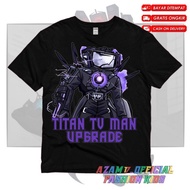 Titan Tv Man Upgrade Skibidi Toilet Kids T-Shirt Free Name Titan Tv Man Super Upgrade Kids T-Shirt/