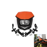 Motorcycle Headlight Headlamp Supermoto Fairing For CRF YZ DRZ KX KLX XR RMZ RMX 85 125 250 400 450 