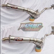Fizr mate111 exhaust, full stainless steel undercarriage type, original R474mf racing