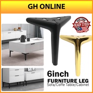 FURNITURE LEG SOFA LEG COFFE TABLE LEG CABINET LEG 6 INCH