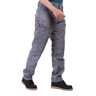 USO Celana Panjang Cargo Tactical Project Warna Hitam Big Size Jumbo Bahan Ripstop Reguler Fit