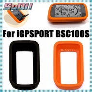 SUQI Speedometer Silicone , Non-slip Shockproof Bike Computer Protective Cover, Durable Soft Cycling Odometer  for IGPSPORT BSC100S iGS100S Bike Accessories