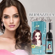 Bermazzi LA Comb Hair Dye Shampoo Dye Hair Comb Dye Hair Shampoo Herbal Comb Hair Dye