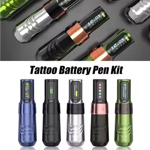 New Pro MAX Brushless Motor Tattoo Machine Electric Tattoo Professional Wireless Tattoo Pen Machine 